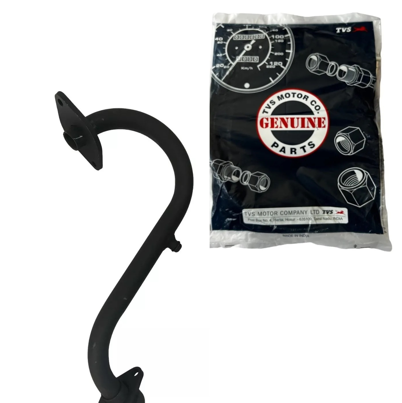 TUBO ESCAPE TVS KING 200 (11-17) - DELUXE (18)