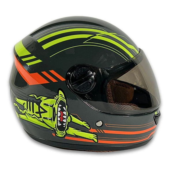CASCO CERRADO INFANTIL 2W VORTEX GRIS TALLA M (3-4 AÑOS)