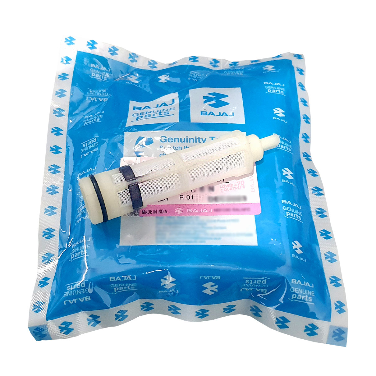 CEDAZO COLADOR DE ACEITE (PZA) BAJAJ PULSAR NS150/160/200 - N250 BOXER - PLATINA - DISCOVER