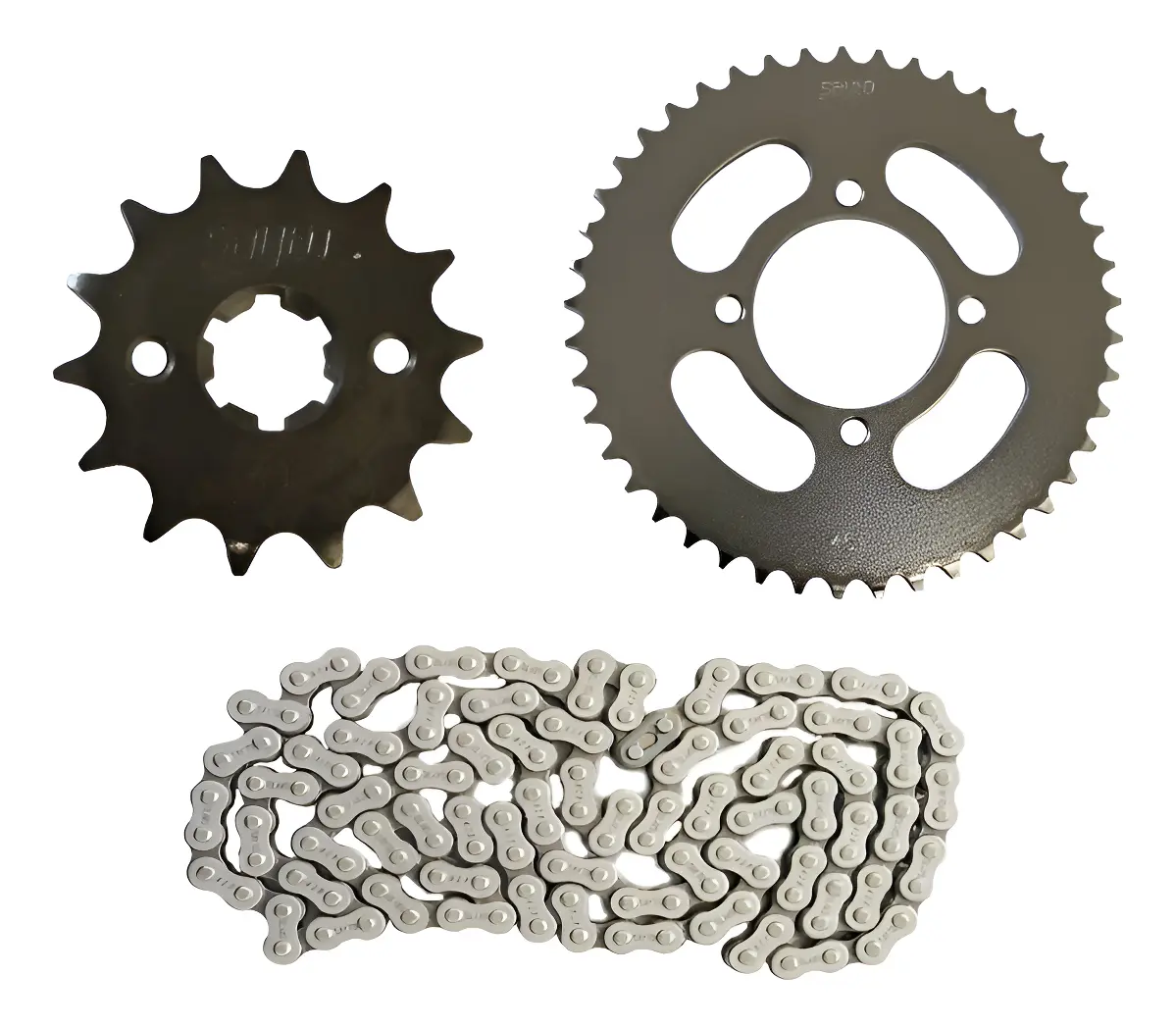 KIT ENGRANES Y CADENA YBR125 SAYTO (43 X 14, 428X118L)