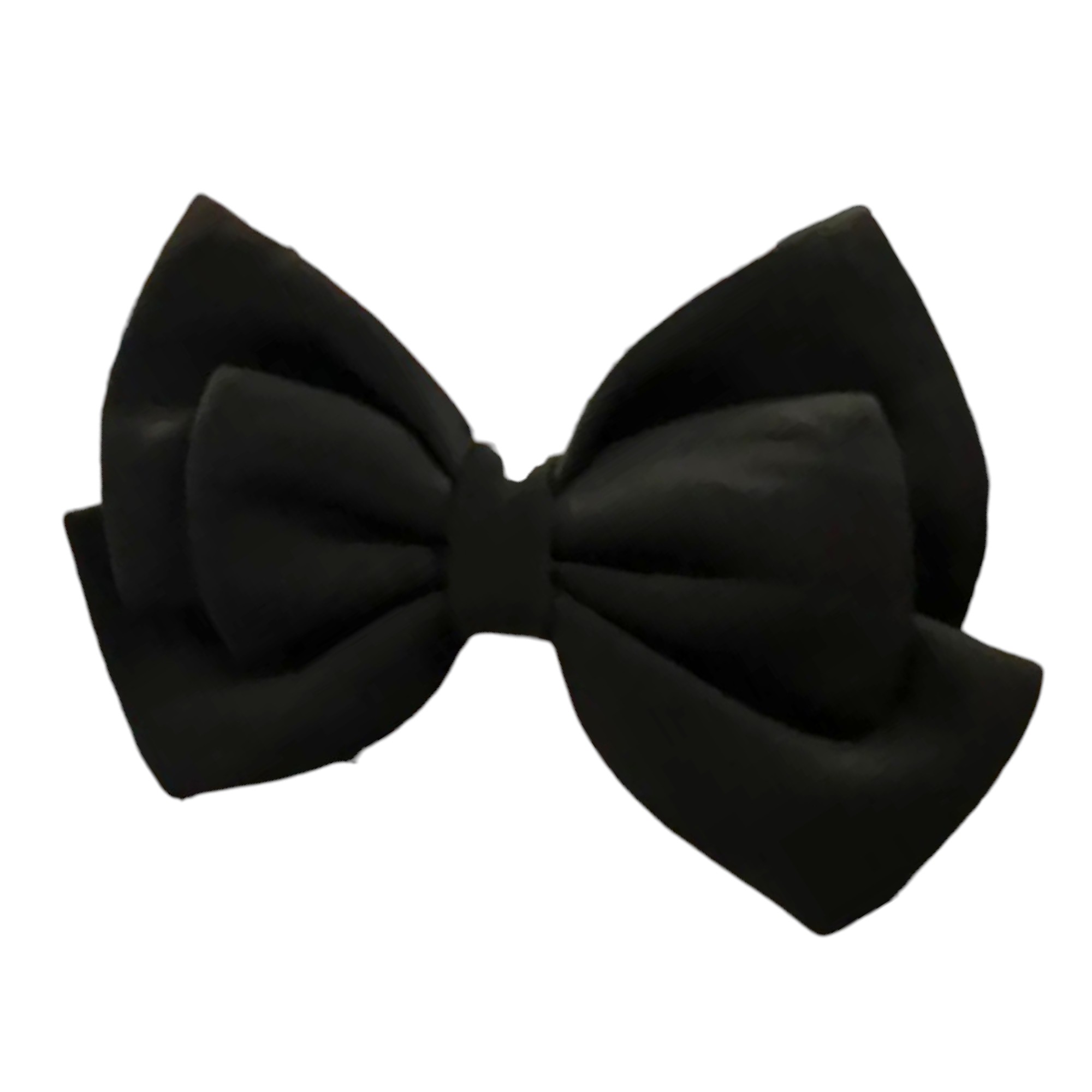 MOÑO NEGRO DECORATIVO PARA CASCO