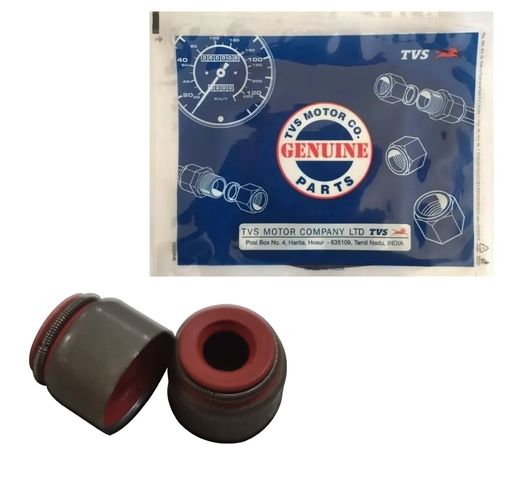 SELLO DE VALVULA (PAR) TVS KING 200 - DELUXE - DURAMAX