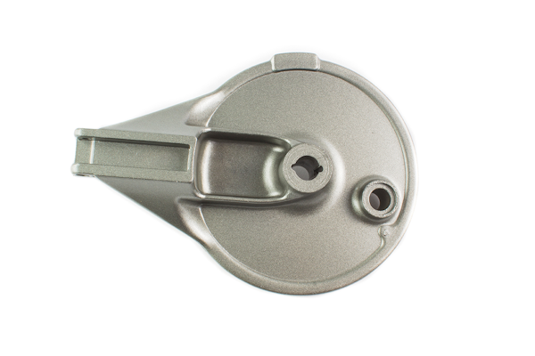 PORTA BALATAS TRASERO FT150 08 PLATA